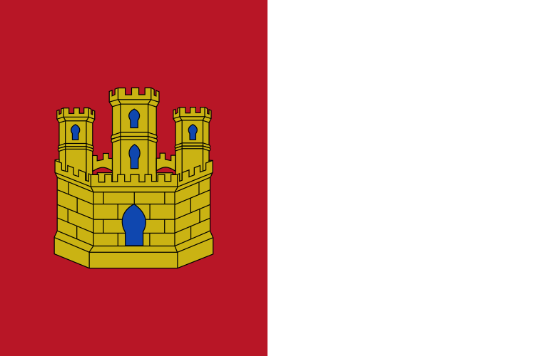 Bandera CASTILLA LA MANCHA Autónomas por la igualdad
