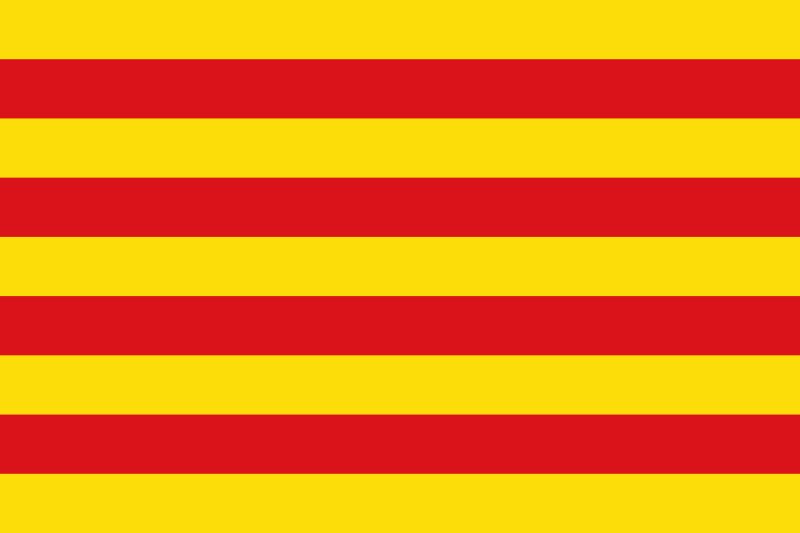 Bandera CATALUÑA Autónomas por la igualdad
